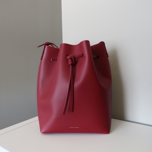 Mansur Gavriel Rococo Calf Bucket Bag - Picture 8 of 8